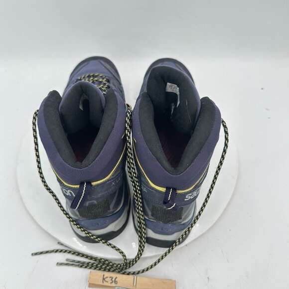 Salomon X Ultra Mid 2 GTX Gore-Tex Women Size 9 398691 Blue Black Hiking Boot - Picture 9 of 11